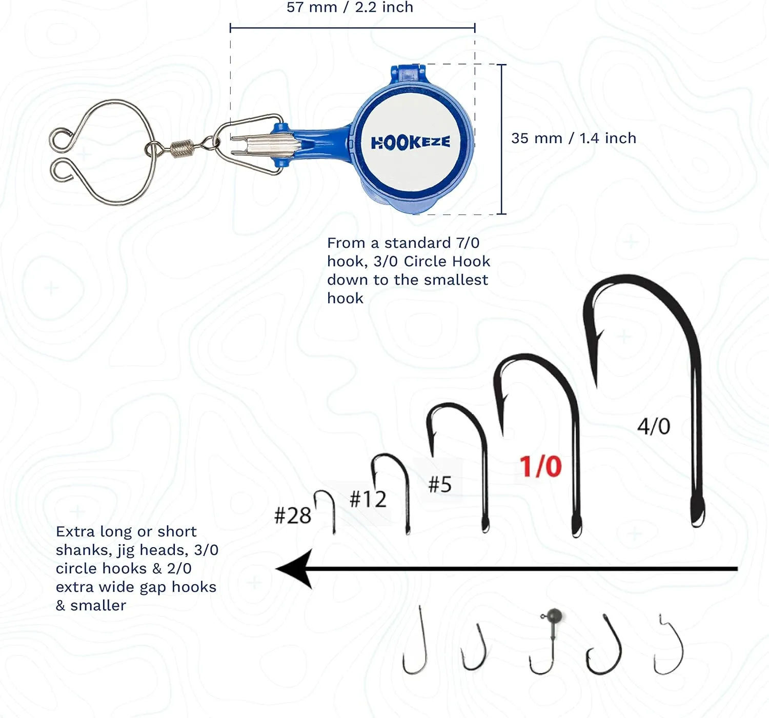 HookEze Fishing Nail Knot Tying Tool | Pack of 2
