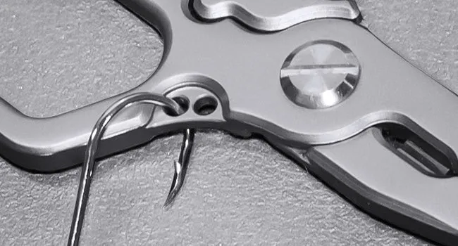 HookEze Compact Titanium Plier With Lanyard