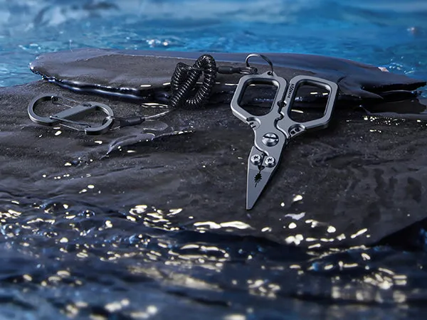 HookEze Compact Titanium Plier With Lanyard