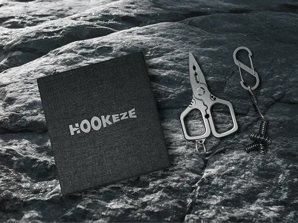 HookEze Compact Titanium Plier With Lanyard