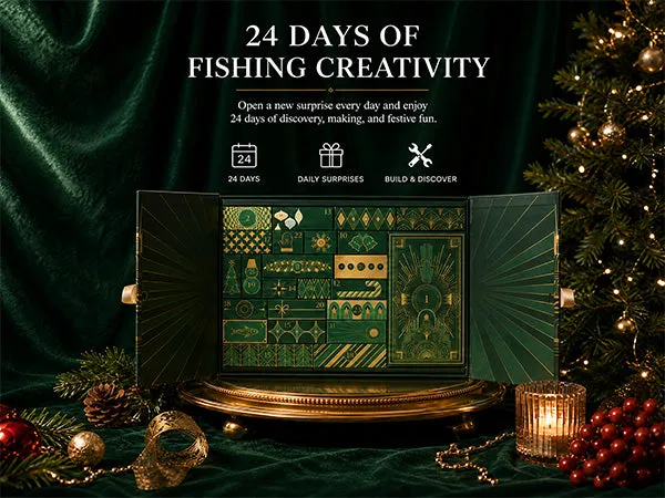 HookEze Fishing Advent Calendars | 24 Days of Fishing Gifts