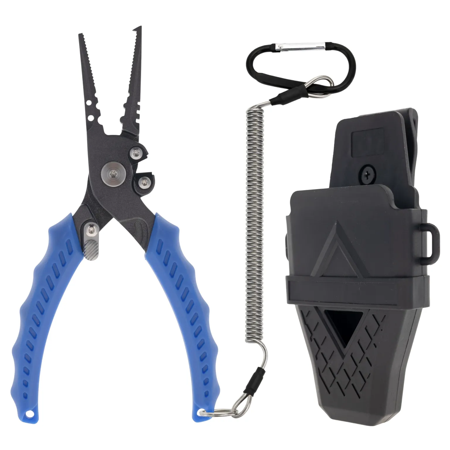 Reaction Tackle 6” & 7” Stainless Steel Fishing Pliers – Split End or Straight Nose with Braid Cutter - NEW