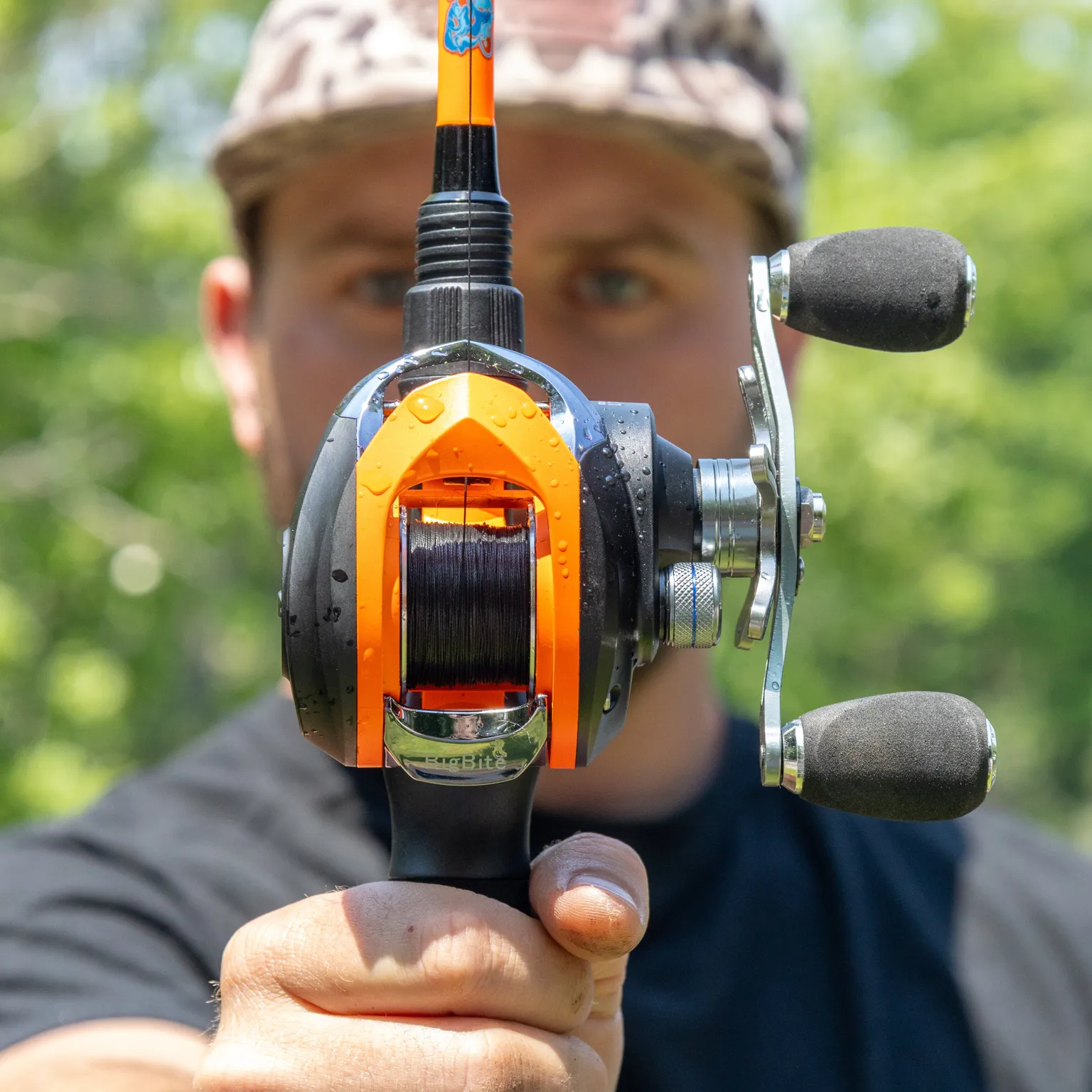 Reaction Tackle Braided Fishing Line - NO FADE Black